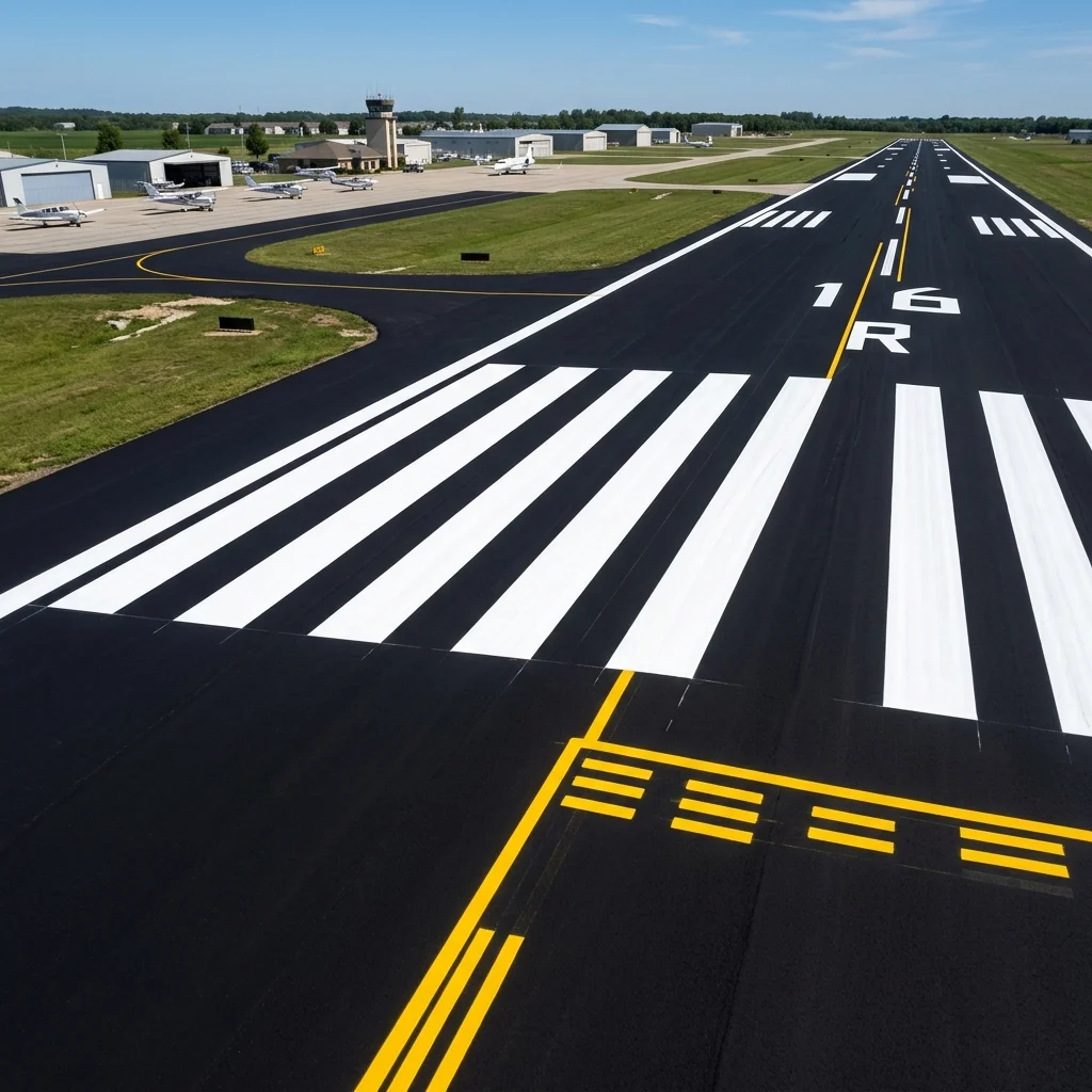 Sinalização de Pista de Pouso Fazenda